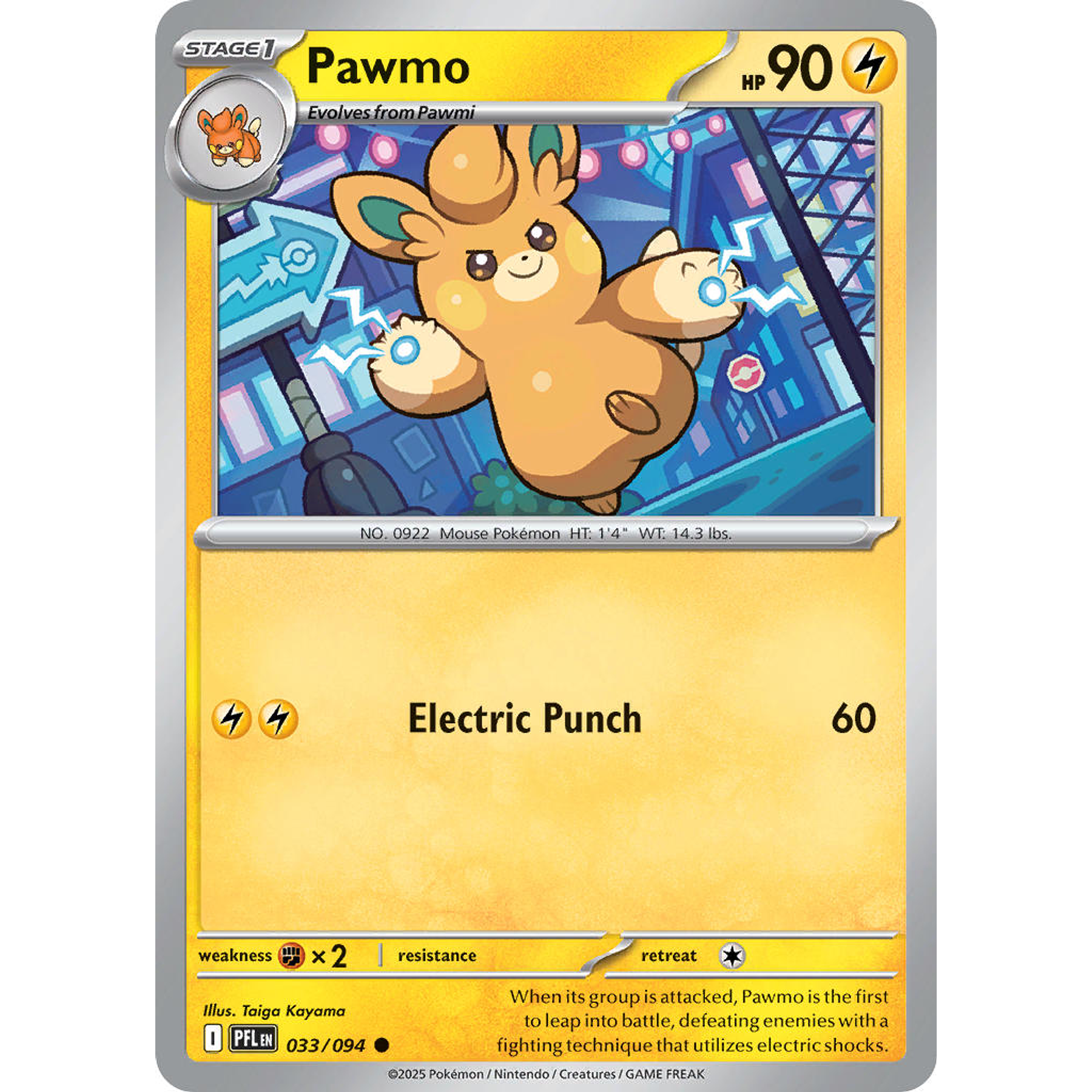 Pawmo 033/094 Common Ingles