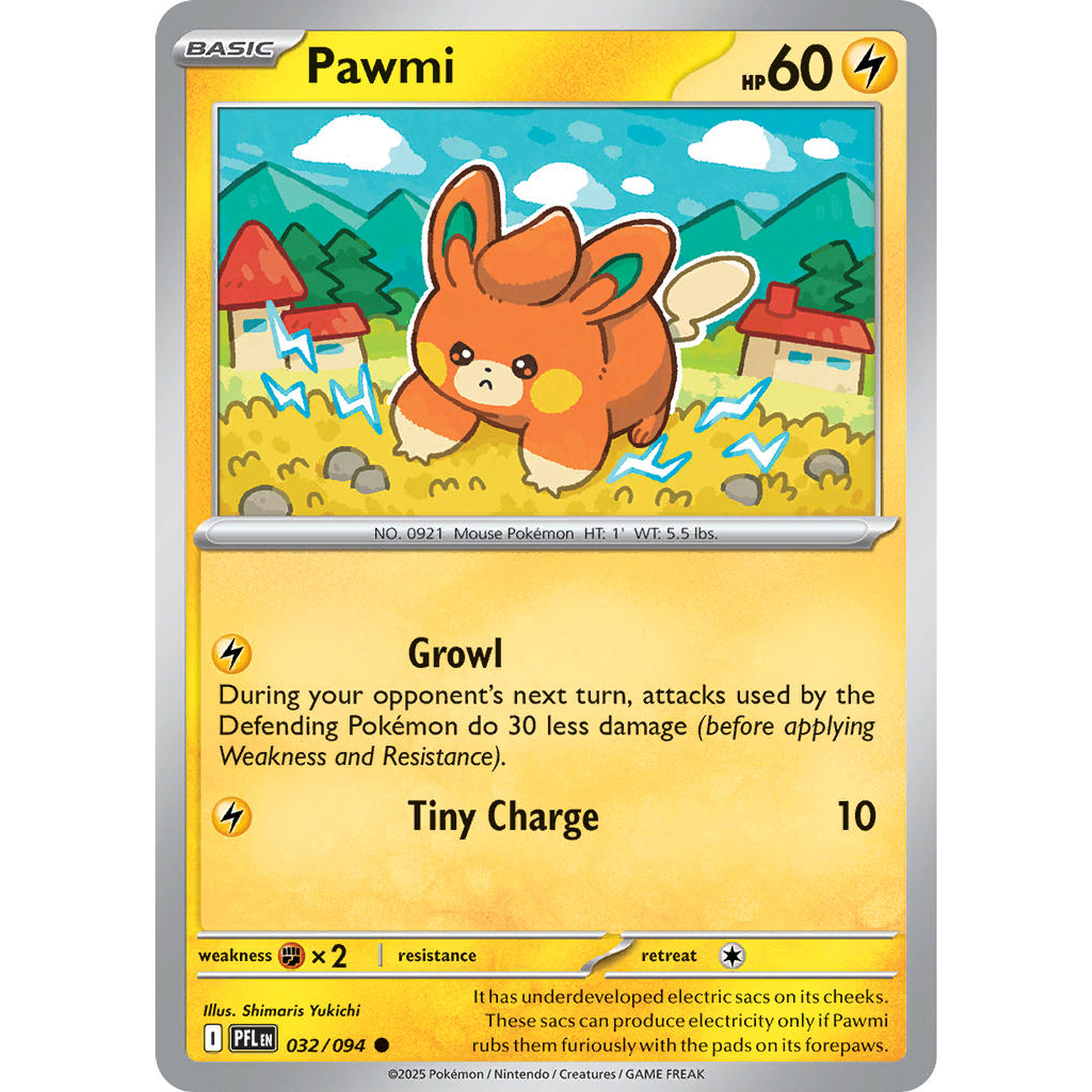 Pawmi 032/094 Common  Ingles