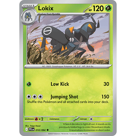 Lokix 010/094 Uncommon  Ingles