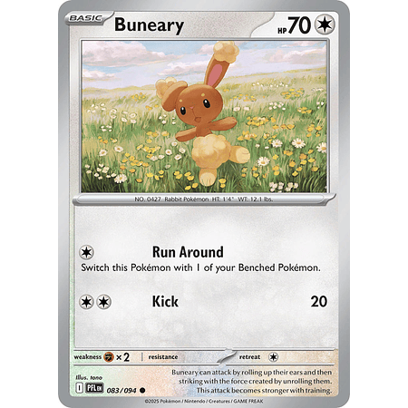 Bulneary 083/094 Common Reverse Holo Ingles