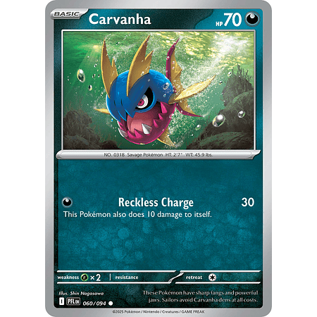 Carvanha 060/094 Common Ingles