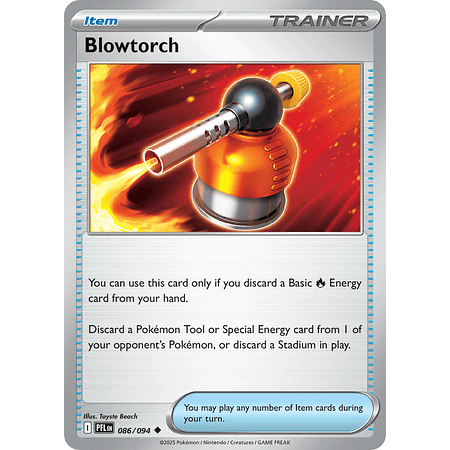 Blowtorch 086/094 Uncommon Ingles