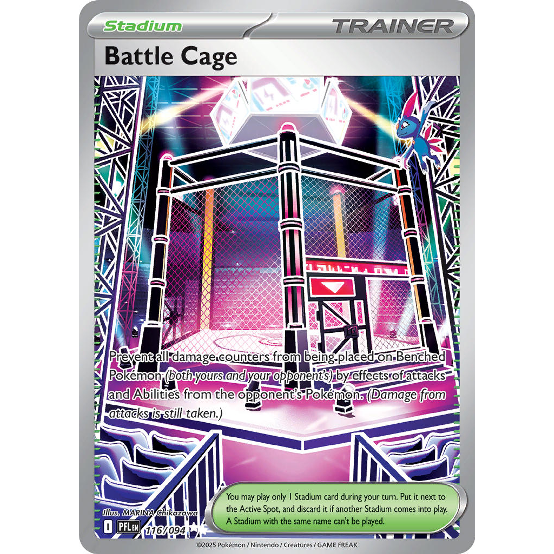 Battle Cage 116/094 Ultra Rare  Ingles
