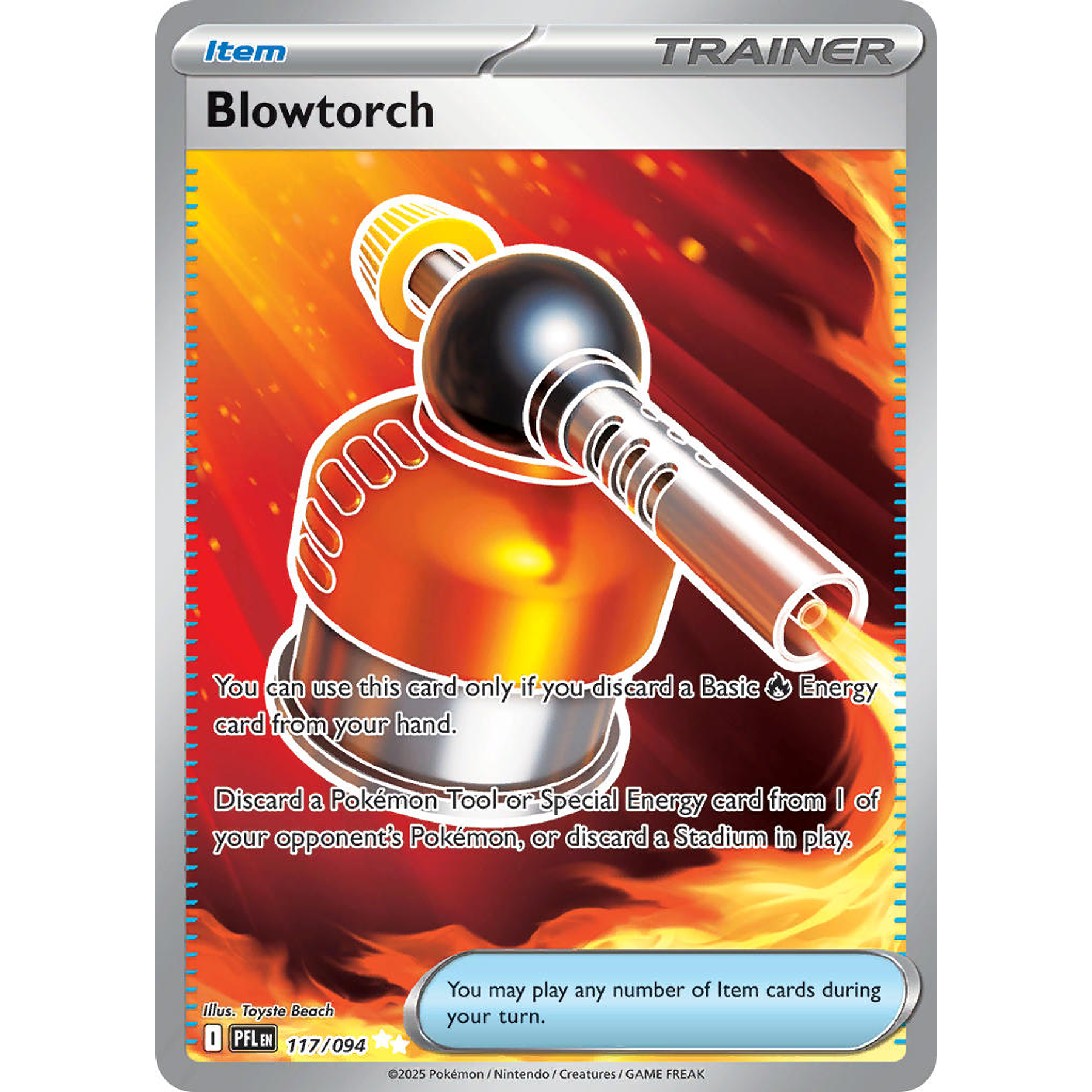 Blowtorch 117/094 Ultra Rare  Ingles