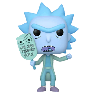 Hologram Rick Clone Funko Pop Rick And Morty 665 Amazon