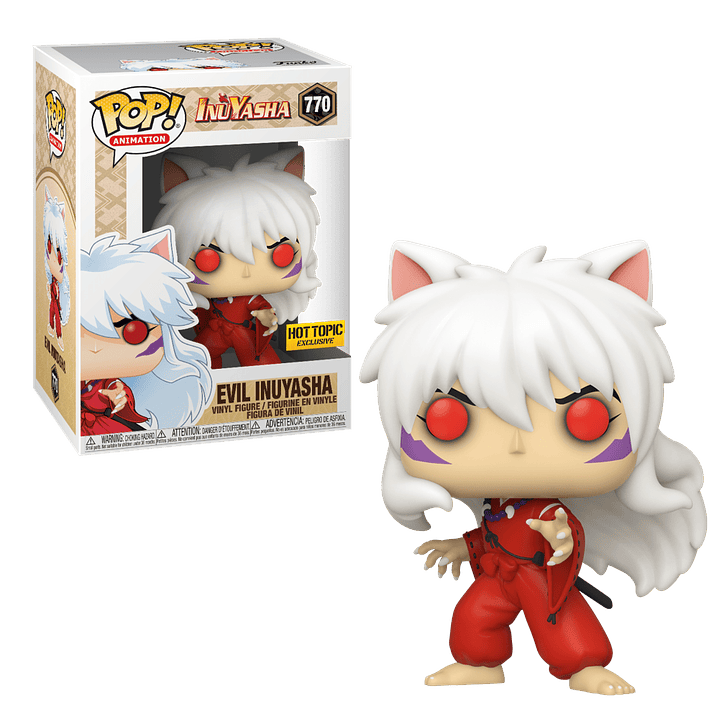 Evil InuYasha Funko Pop InuYasha 770 Hot Topic 1