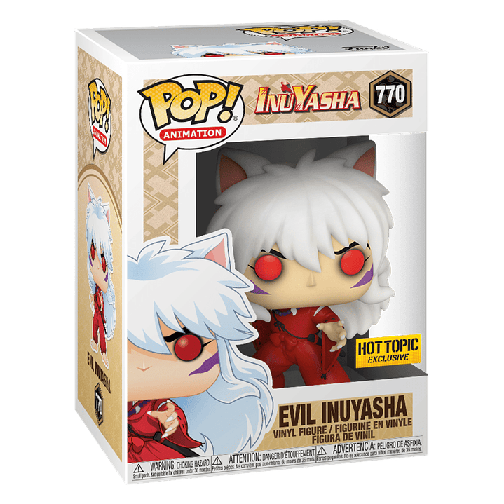 Evil InuYasha Funko Pop InuYasha 770 Hot Topic 3