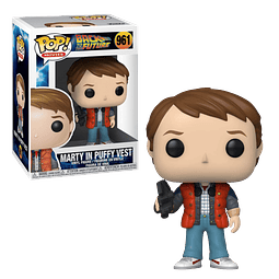 Marty In Puffy Vest Funko Pop Back To The Future 961
