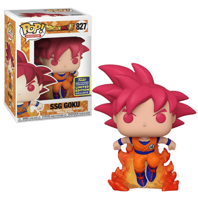 SSG Goku Funko Pop Dragon Ball Super 827 SDCC2020