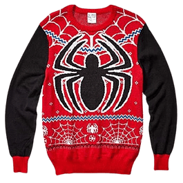 Ugly Sweater Christmas Spiderman L