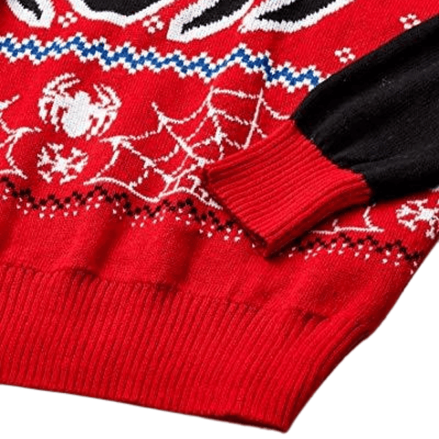 Ugly Sweater Christmas Spiderman L