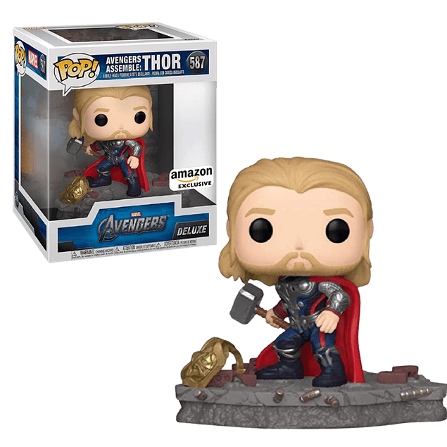 Thor Avengers Assemble Funko Pop Marvel 587 Amazon