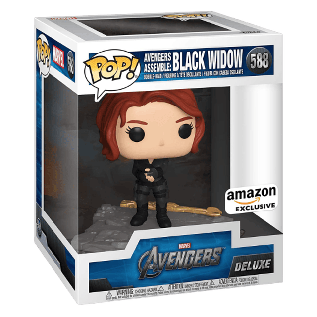 Black Widow Avengers Assemble Funko Pop Marvel 588 Amazon