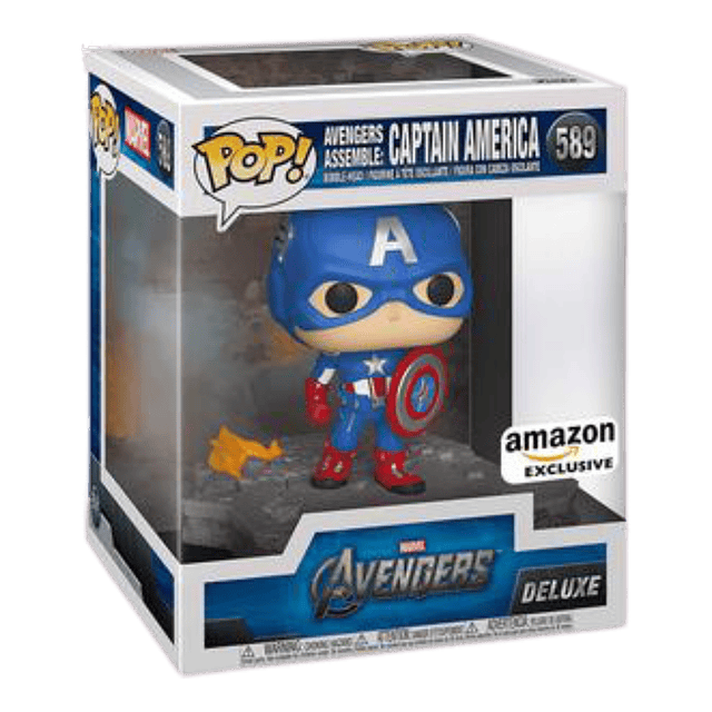 Captain America Avengers Assemble Funko Pop Marvel 589 Amazon