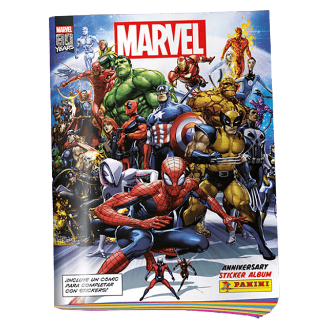 Álbum Panini Marvel 80 Years