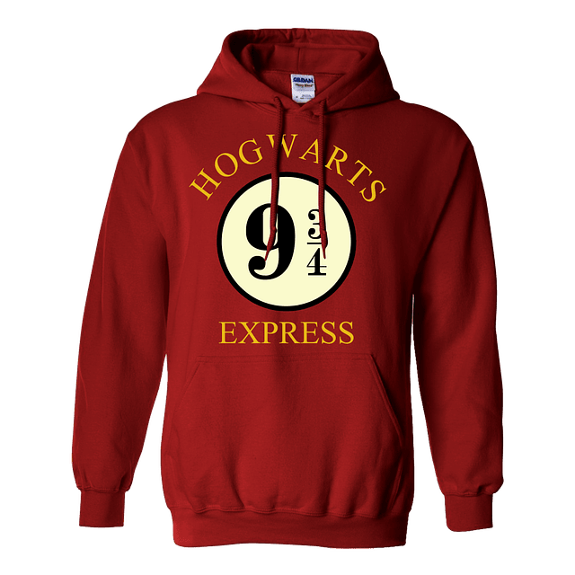 Buzo Harry Potter Hogwarts Express Plataforma 9 3/4