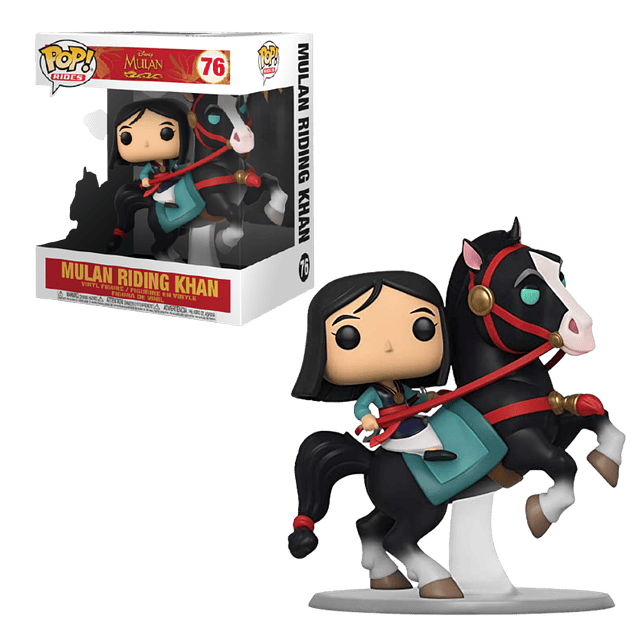 Mulan Riding Khan Funko Pop Mulan 76