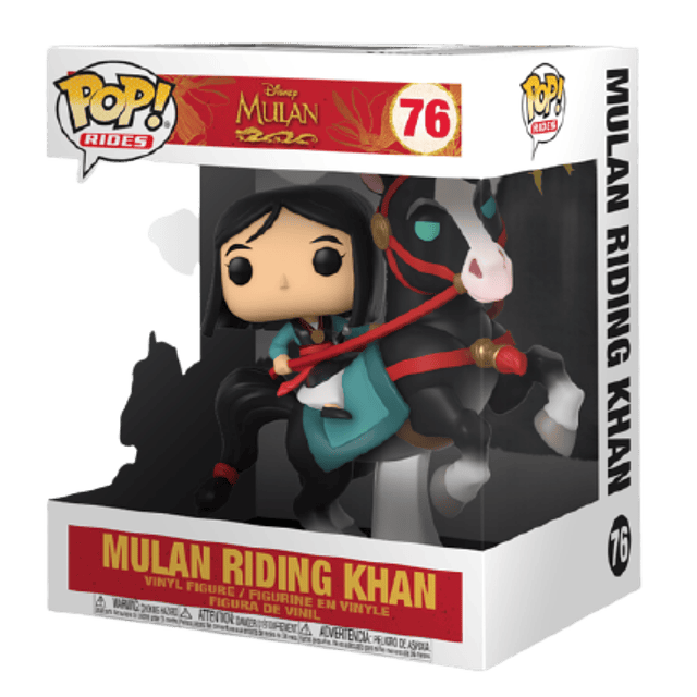 Mulan Riding Khan Funko Pop Mulan 76