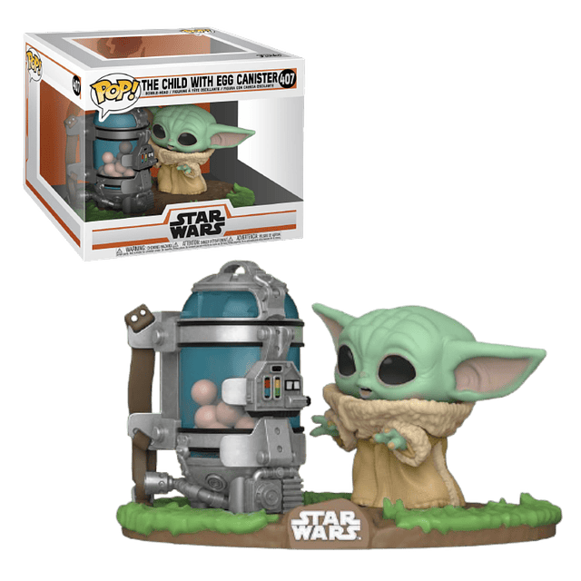The Child With Egg Cannister Funko Pop The Mandalorian Star Wars 407