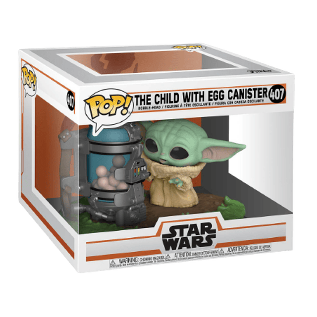 The Child With Egg Cannister Funko Pop The Mandalorian Star Wars 407