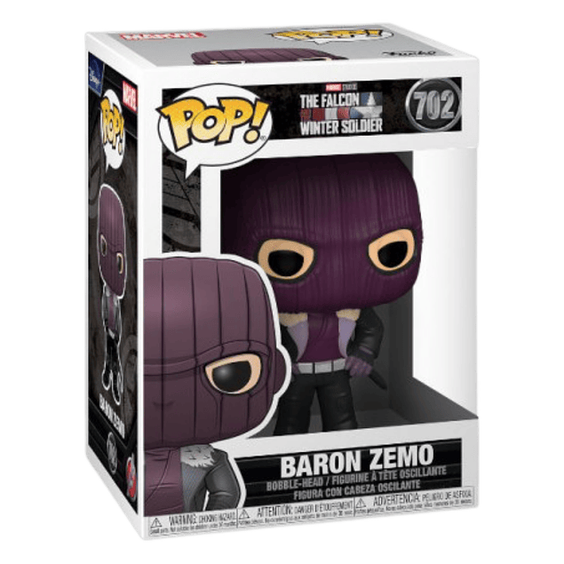Baron Zemo Funko Pop The Falcon And The Winter Soldier 702