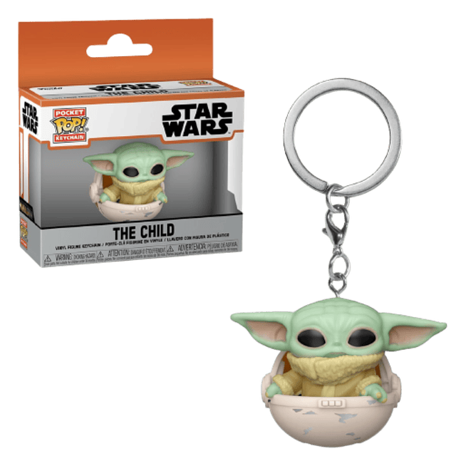 The Child In Pod Llavero Funko Pop The Mandalorian