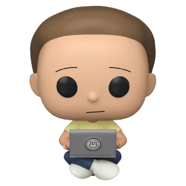 Morty With Laptop Funko Pop Rick And Morty 742 GameStop