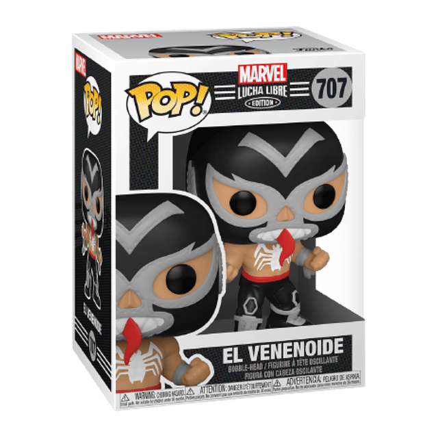 El Venenoide Funko Pop Marvel Lucha Libre Edition 707