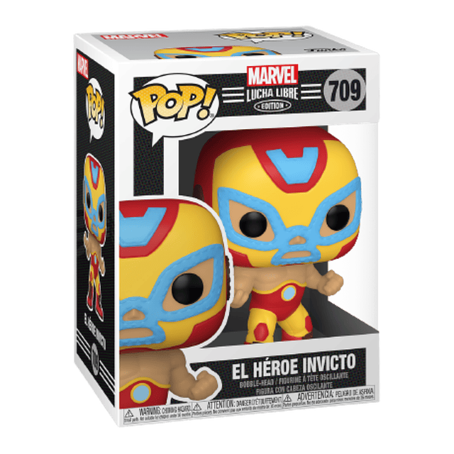 El Heroe Invicto Funko Pop Marvel Lucha Libre Edition 709