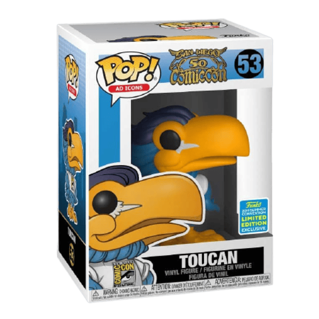 Toucan Funko Pop San Diego Comic Con 53 SDCC 2019