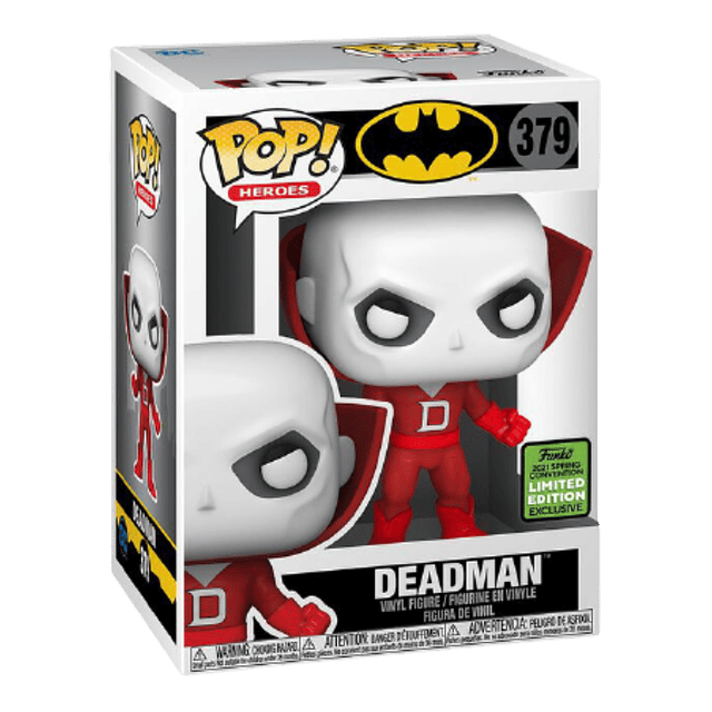 Deadman Funko Pop Batman 379 ECCC 2021