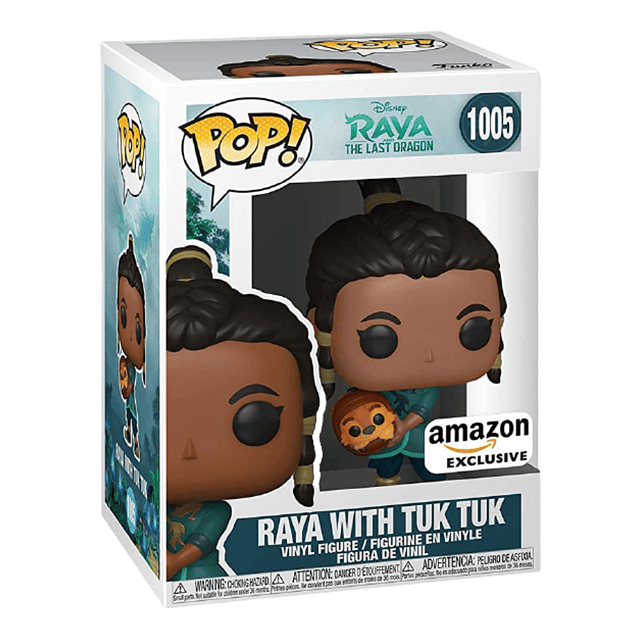 Raya With Tuk Tuk Funko Pop Raya And The Last Dragon 1005 Amazon