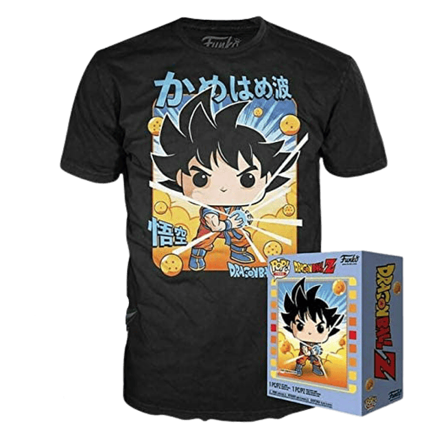 Camiseta Funko Pop Goku Kamehameha