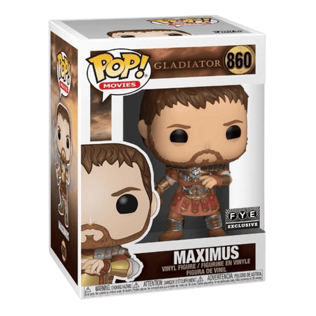 Maximus Funko Pop Gladiator 860 FYE