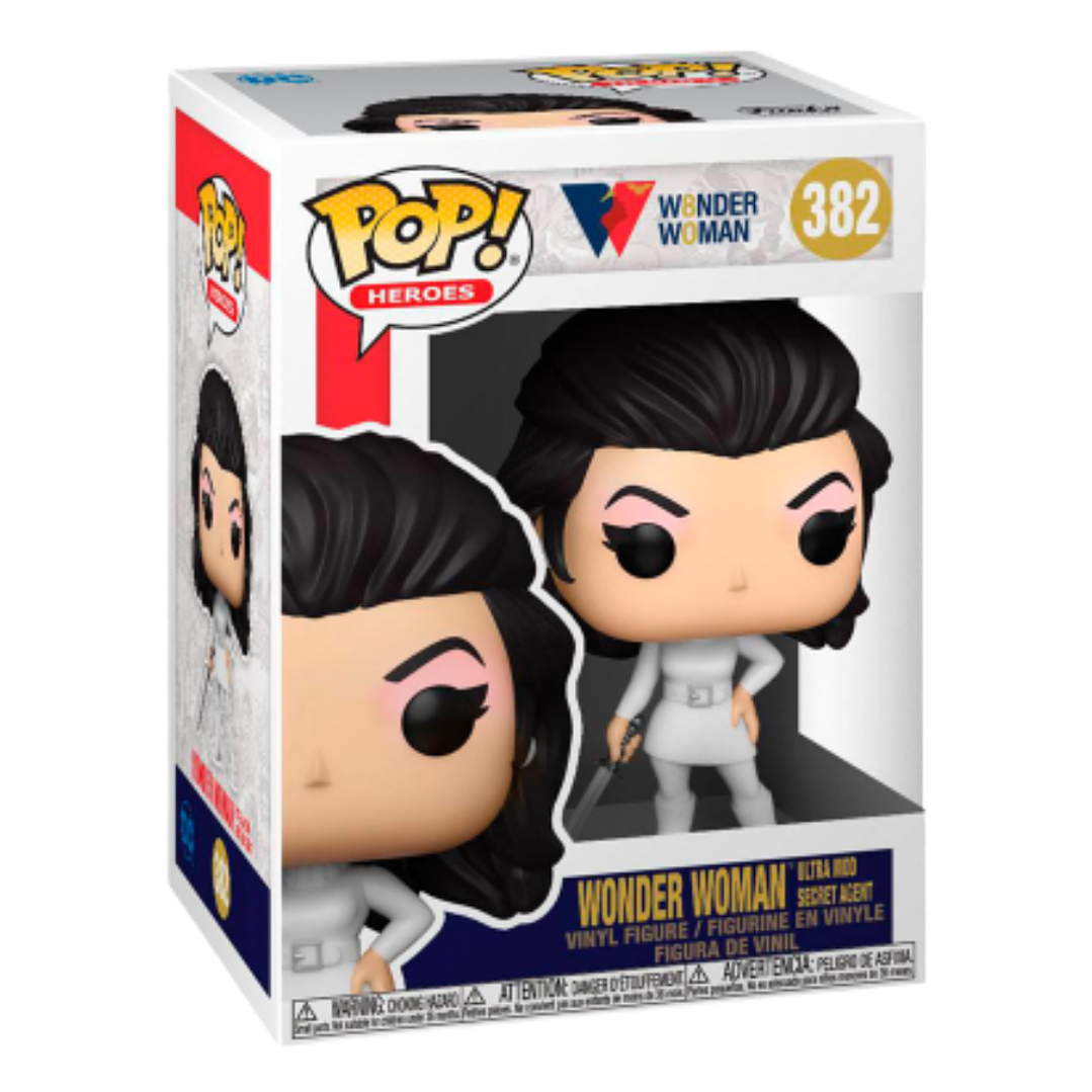 Wonder Woman Ultra Mod Secret Agent Funko Pop WW80 Years 382 3