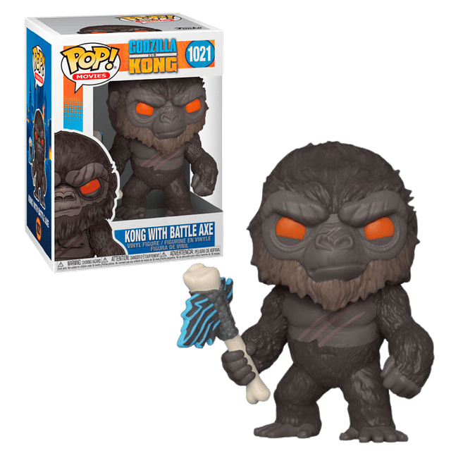 Kong With Battle Axe Funko Pop Godzilla Vs Kong 1021