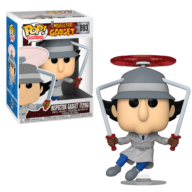 Inspector Gadget Flying Funko Pop 893