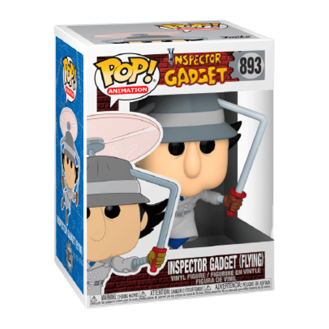 Inspector Gadget Flying Funko Pop 893