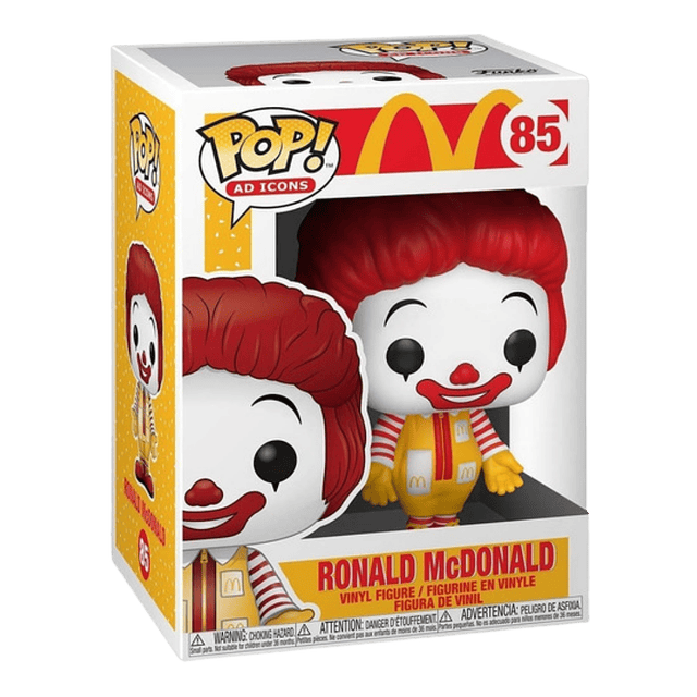 Ronald McDonald Funko Pop McDonalds 85