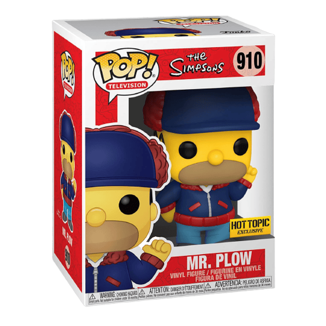 Mr Plow Funko Pop The Simpsons 910 Hot Topic