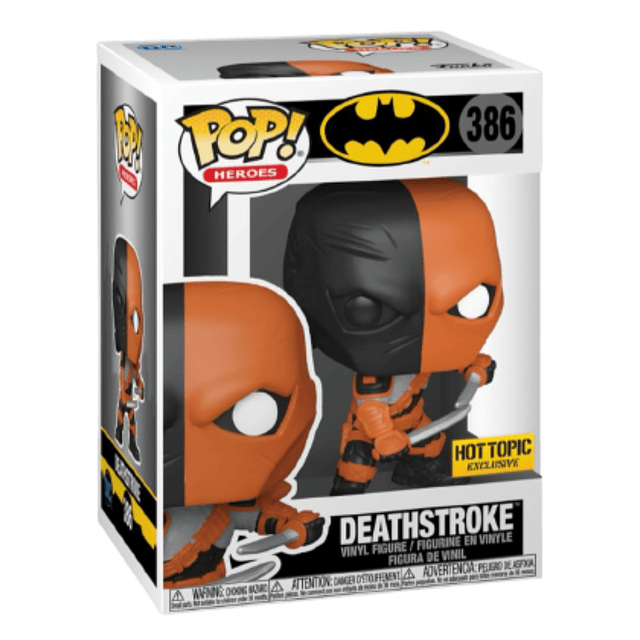 Deathstroke Funko Pop Batman 386 Hot Topic