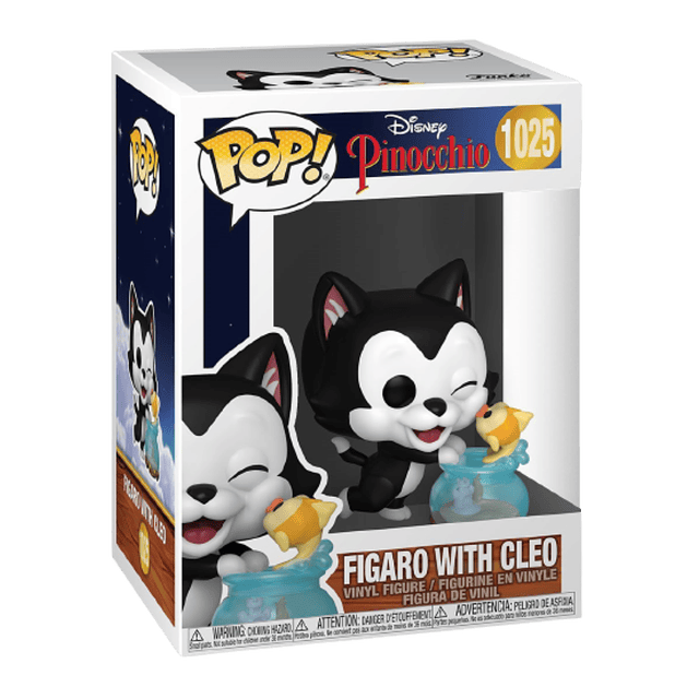 Figaro With Cleo Funko Pop Pinocchio 1025