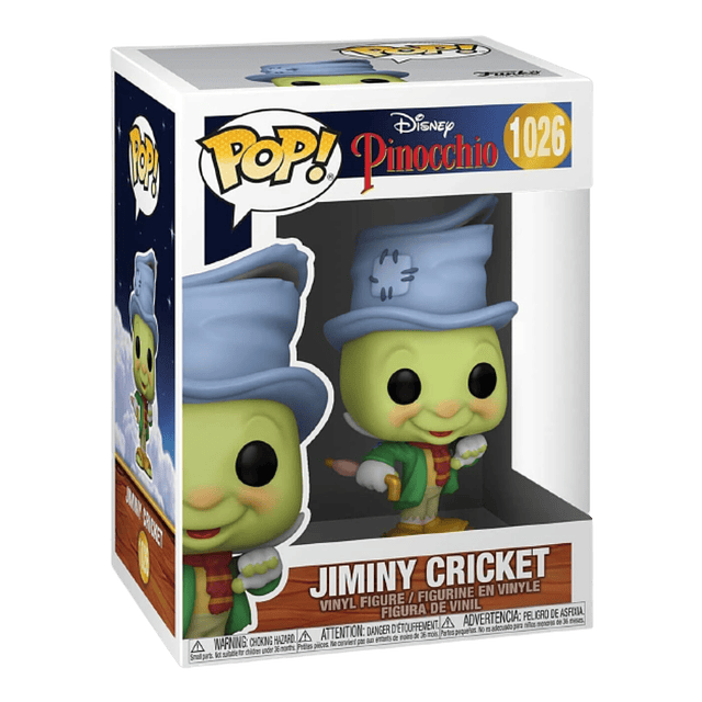 Jiminy Cricket Funko Pop Pinocchio 1026