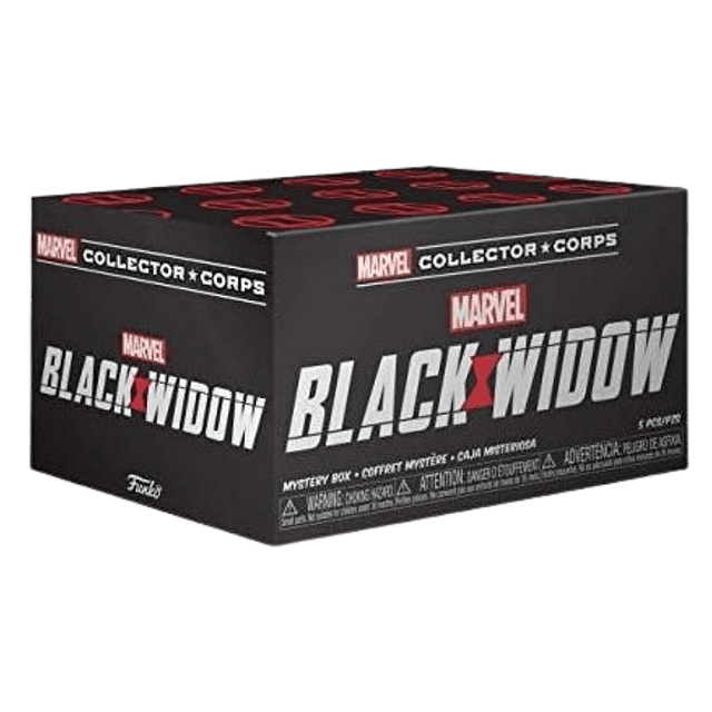 Funko Pop Marvel Collector Corps Black Widow