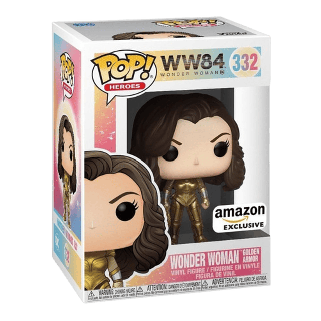 Wonder Woman Golden Armor Funko Pop WW84 332 Amazon