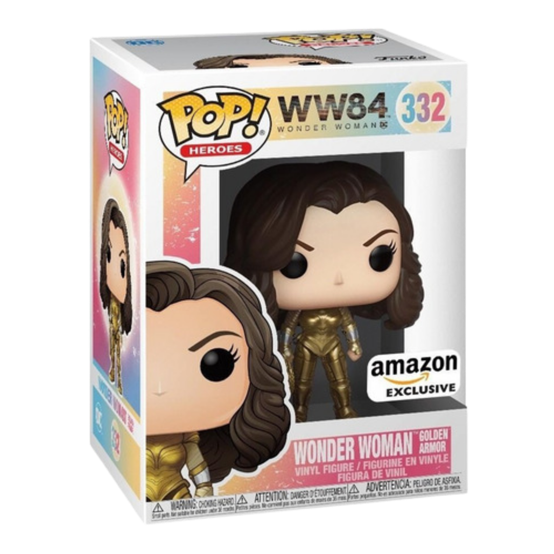 Wonder Woman Golden Armor Funko Pop WW84 332 Amazon 3