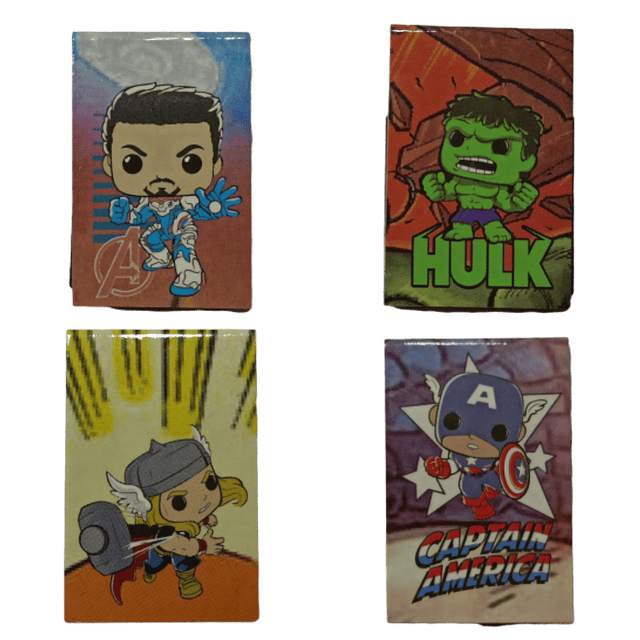 Marvel Avengers Pack Separadores Magnéticos Para Libros