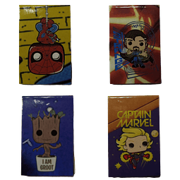 Marvel Separadores Magnéticos Para Libros
