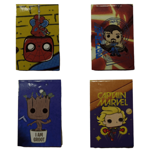 Marvel Pack Separadores Magnéticos Para Libros