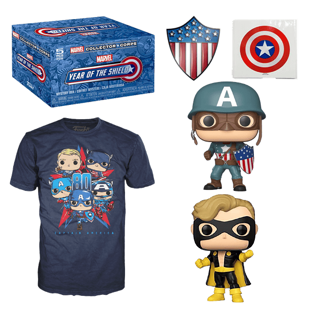 Funko Pop Marvel Collector Corps Year Of The shield